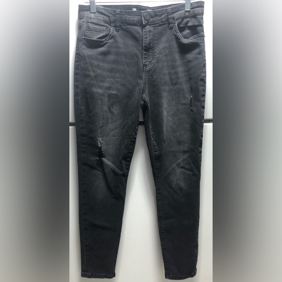💘Kut from the Kloth ‘Connie’ Black Skinny Jeans - Picture 1 of 16